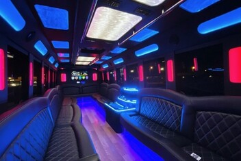 Hollywood Limousine Bus Interior