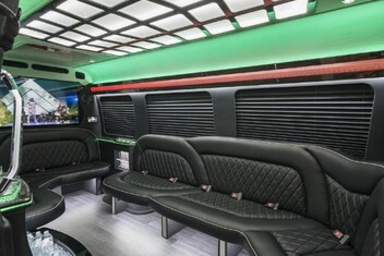 Hollywood Sprinter Party Bus Interior