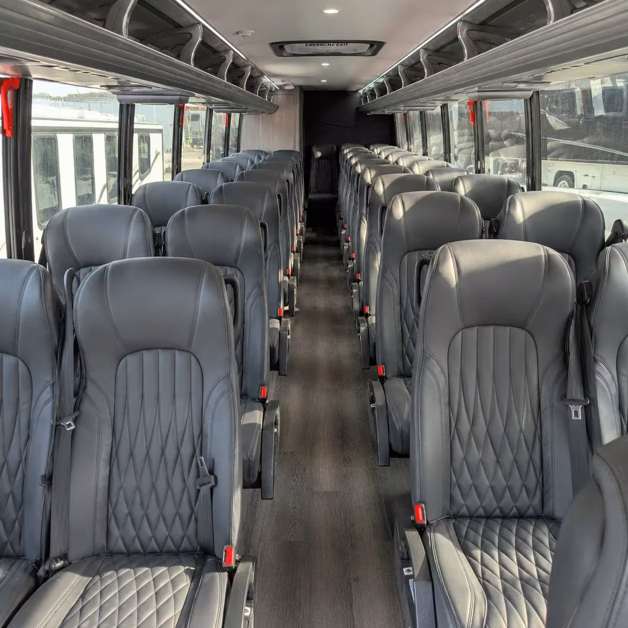 28 passenger minibus inside