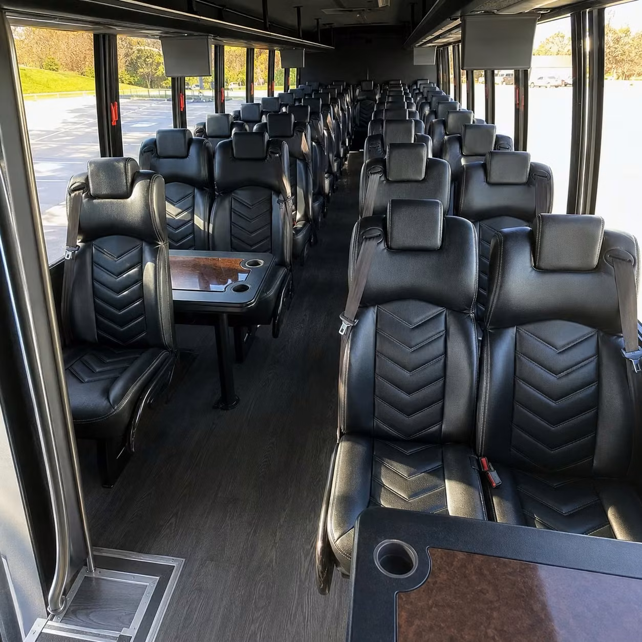 30 passenger minibus interior