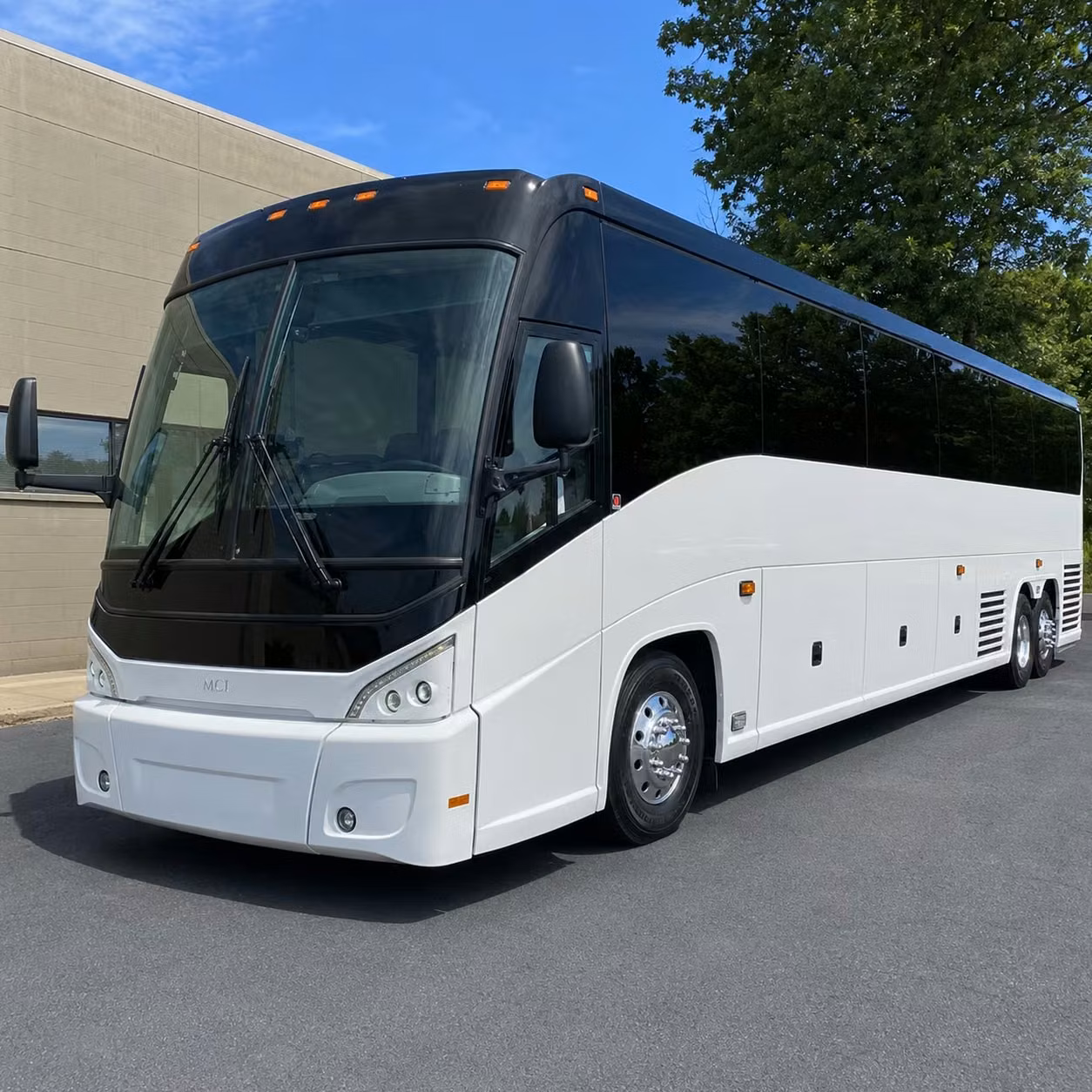 56 passenger charter bus
