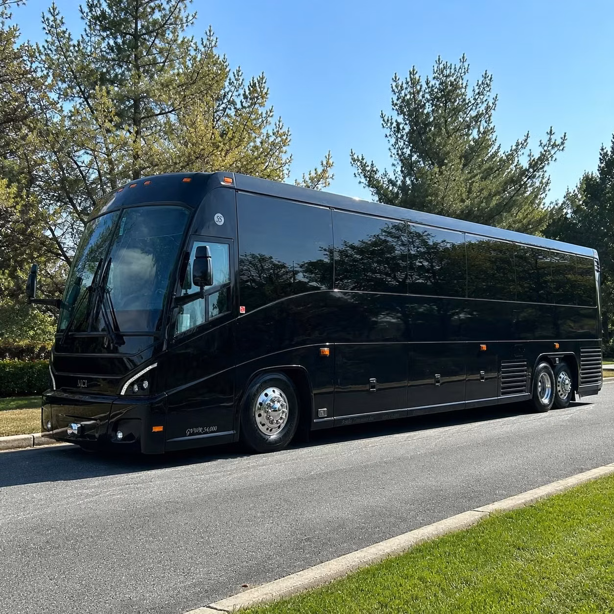 hollywood long distance charter bus rentals