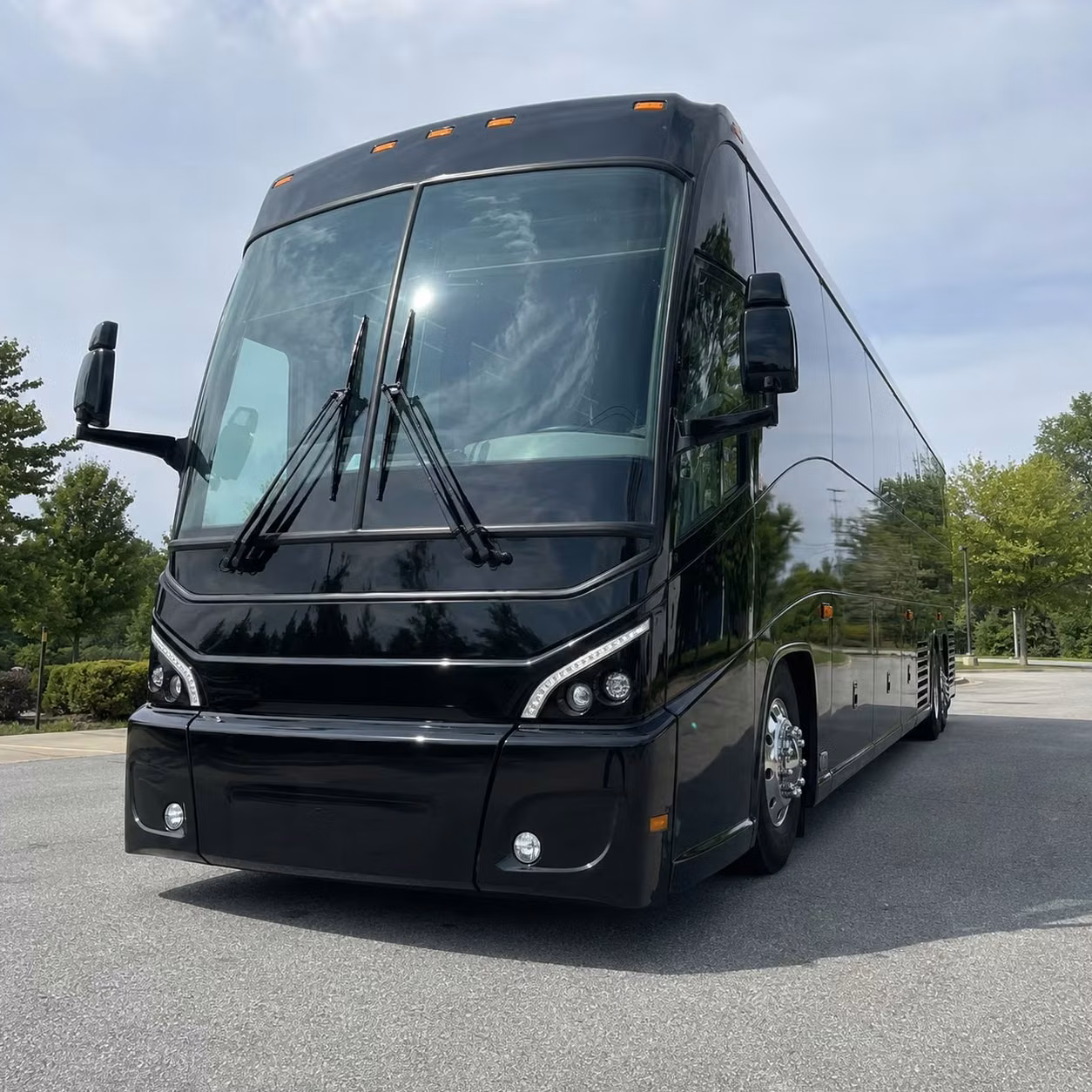 hollywood to orlando long distance charter bus rentals