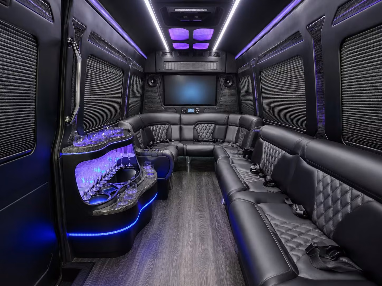 ithink financial amphitheatre concert bus rentals
