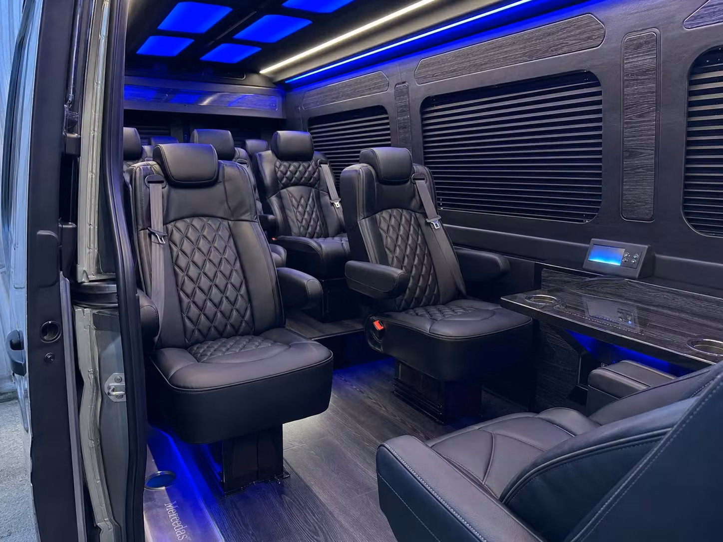 sprinter van transportation for groups and events across hollywood