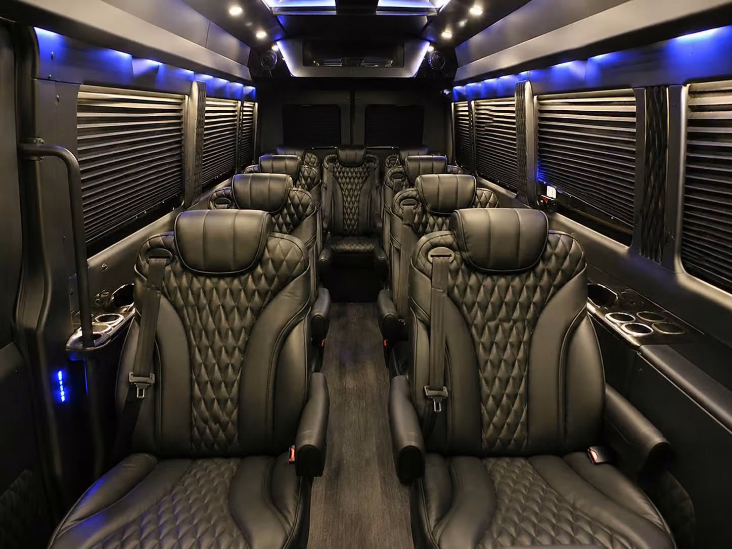 sprinter van with driver interior